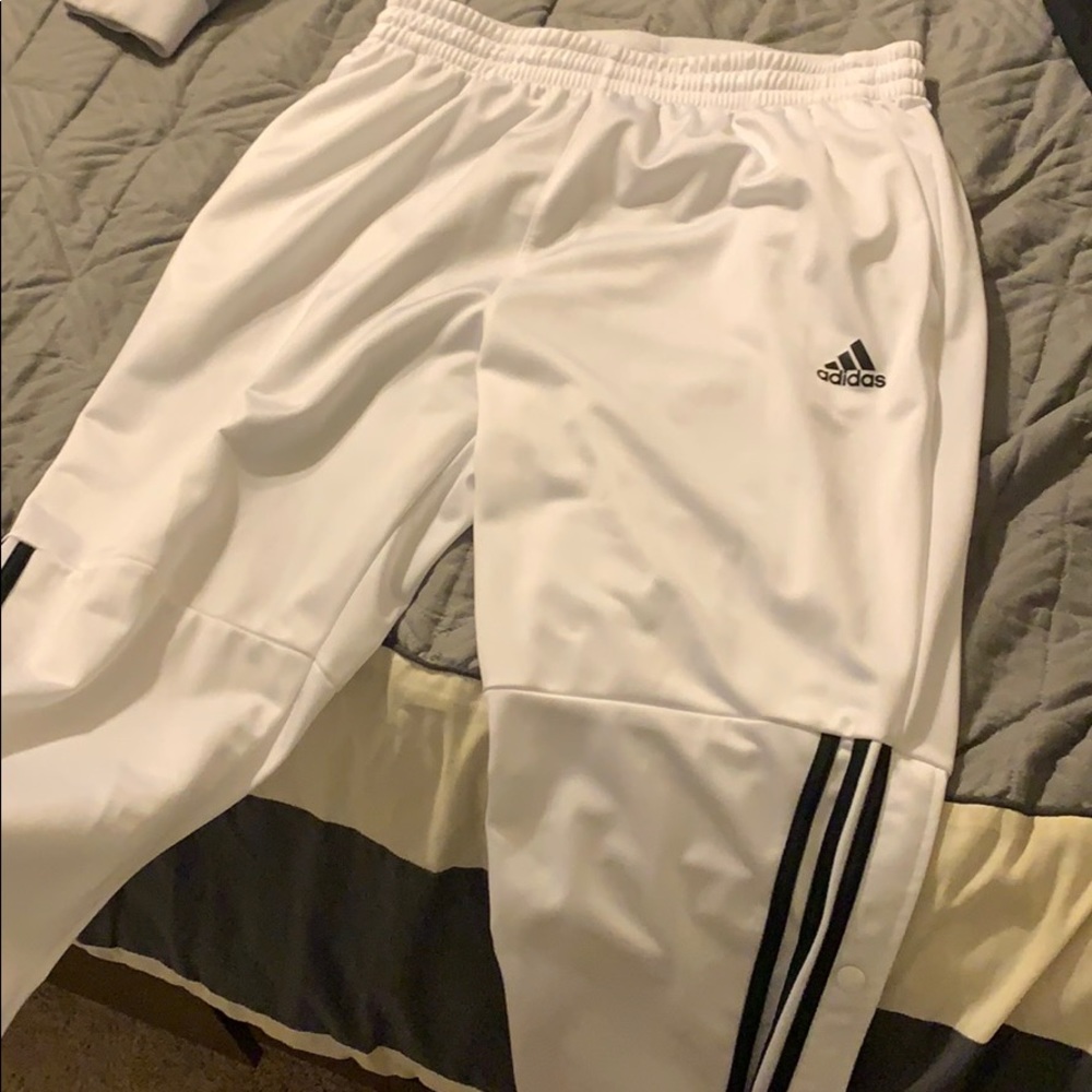 Adidas snap away pants